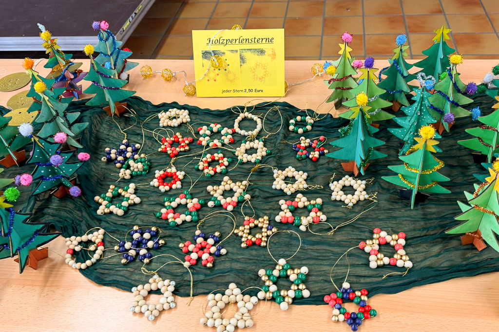 Tannenbäumchen und Perlensterne