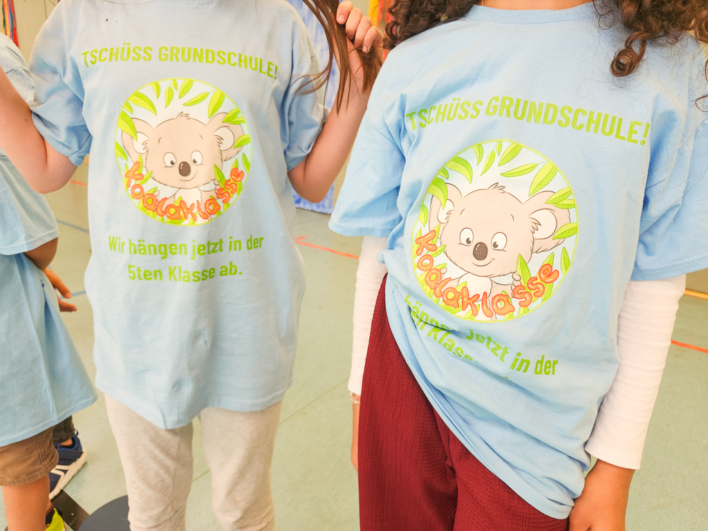 Die Koalaklasse hängt „jetzt in der 5ten Klasse ab.“