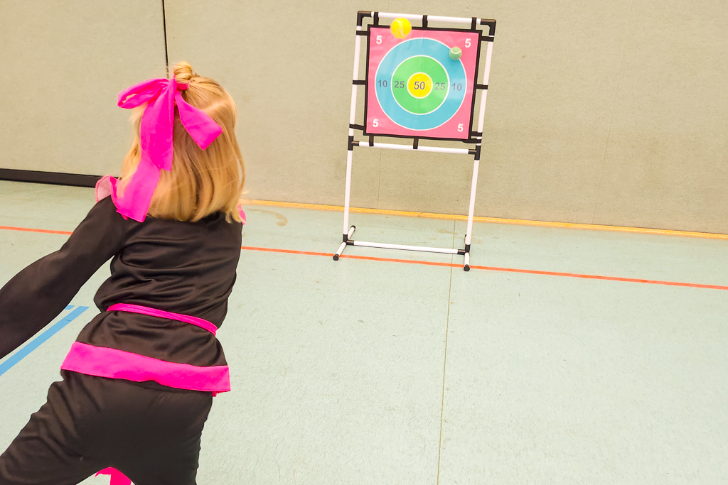 Mit viel Schwung ab in die Mitte